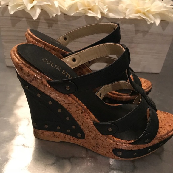 Colin Stuart Wedges Size 8.5 - Picture 1 of 3